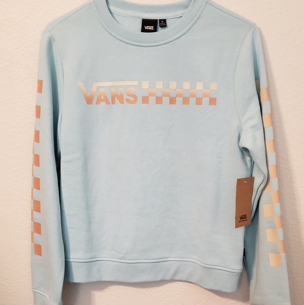 Blue vans sweatshirt